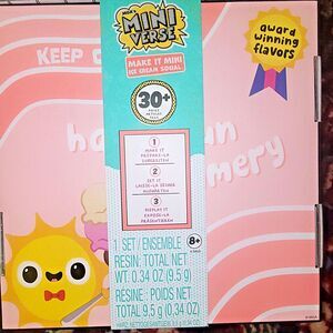 MGA's Mini Verse Make It Mini Ice Cream Social 30+ Pieces New